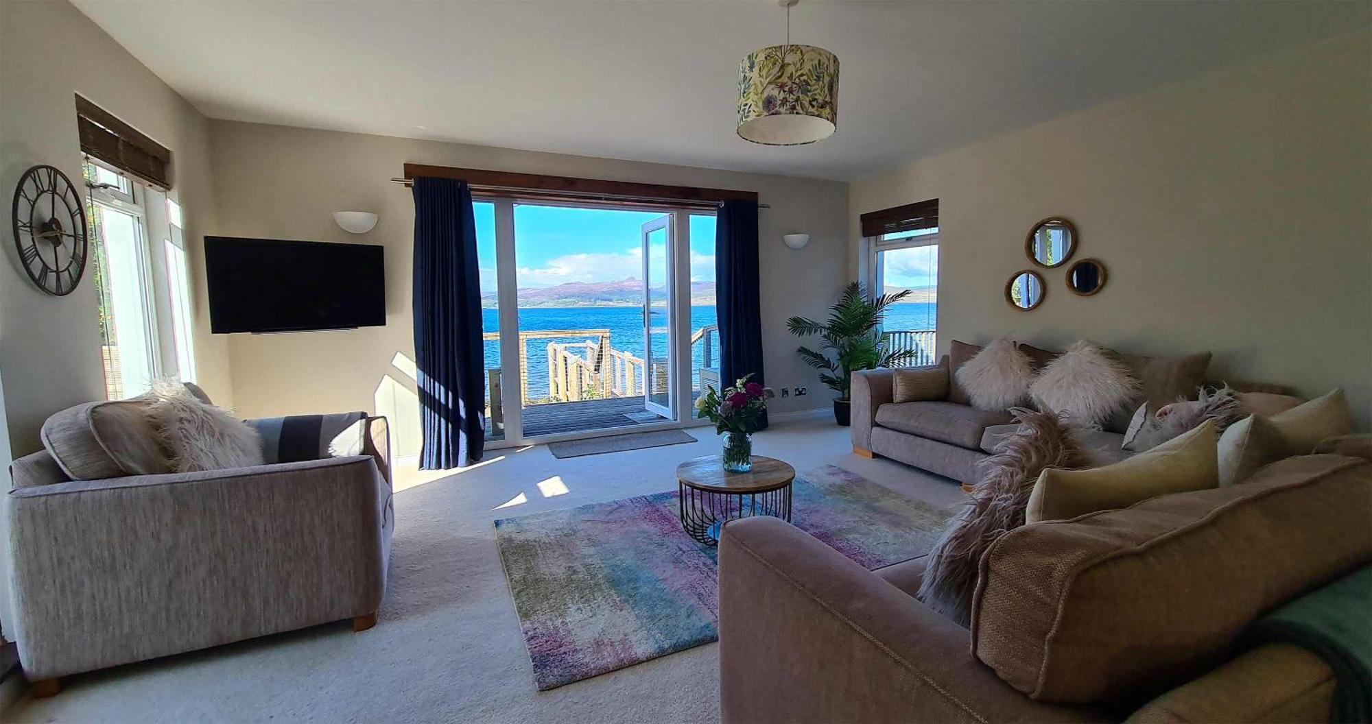 The Boathouse Villa Sconser Bagian luar foto