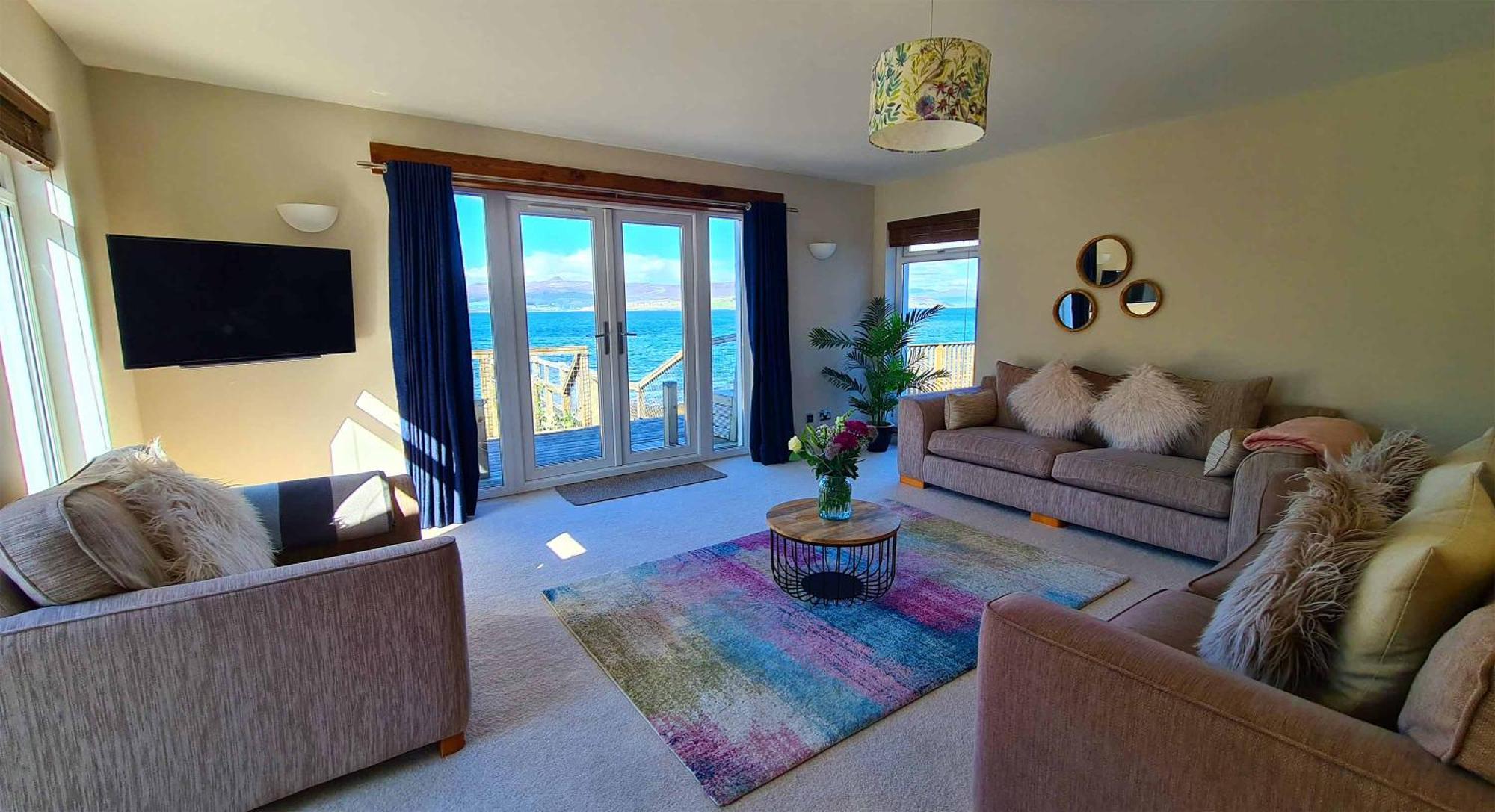 The Boathouse Villa Sconser Bagian luar foto